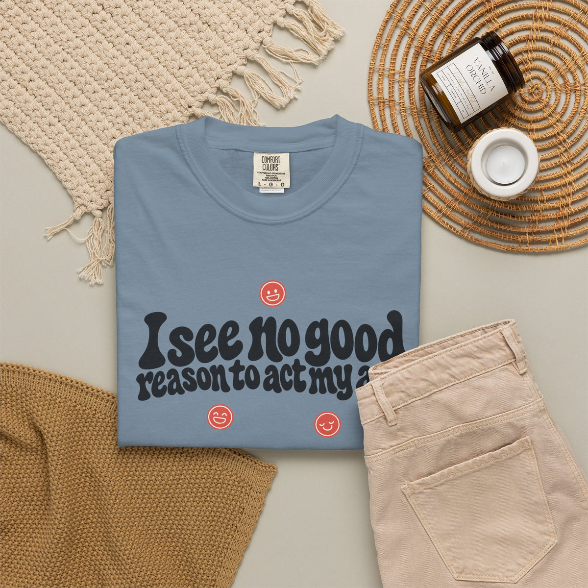 I See No Good Reason… | Funny Graphic Tee