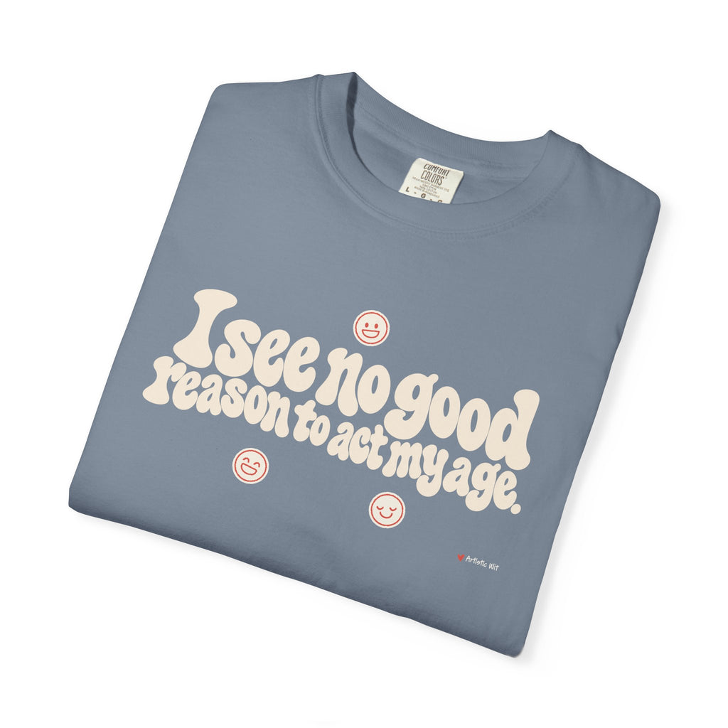 I See No Good Reason… | Funny Graphic Tee