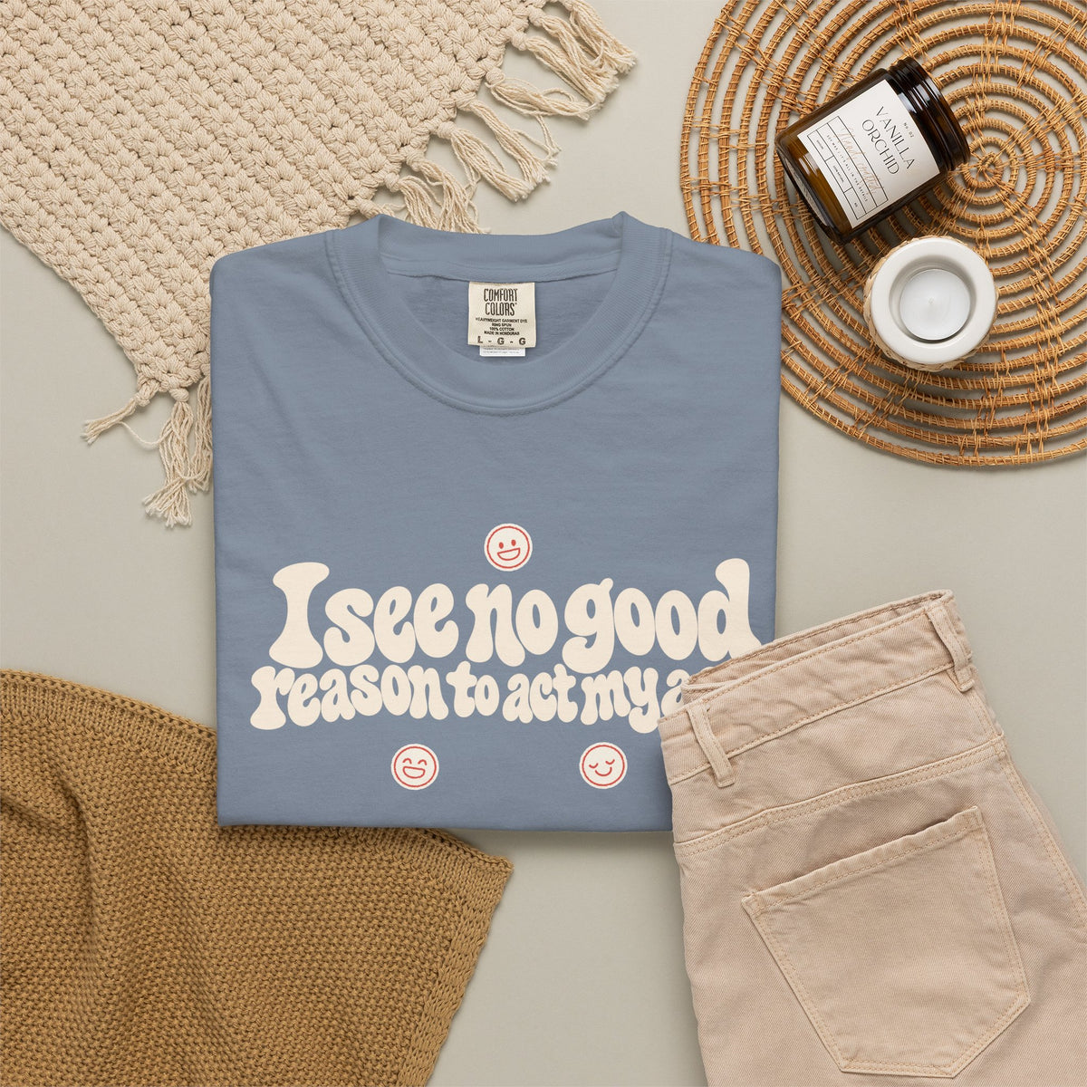 I See No Good Reason… | Funny Graphic Tee