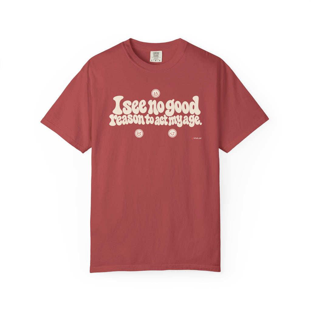 I See No Good Reason… | Funny Graphic Tee