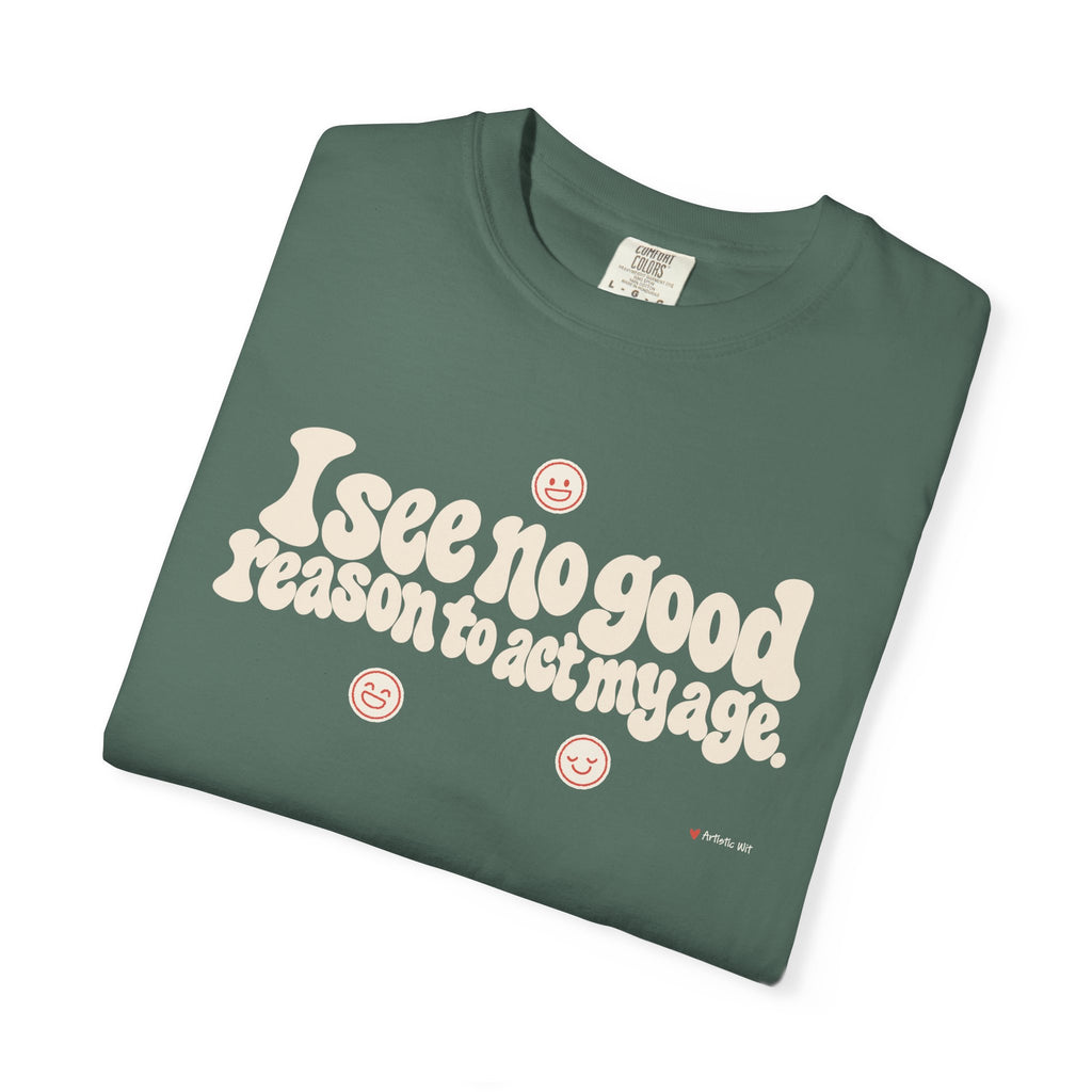 I See No Good Reason… | Funny Graphic Tee