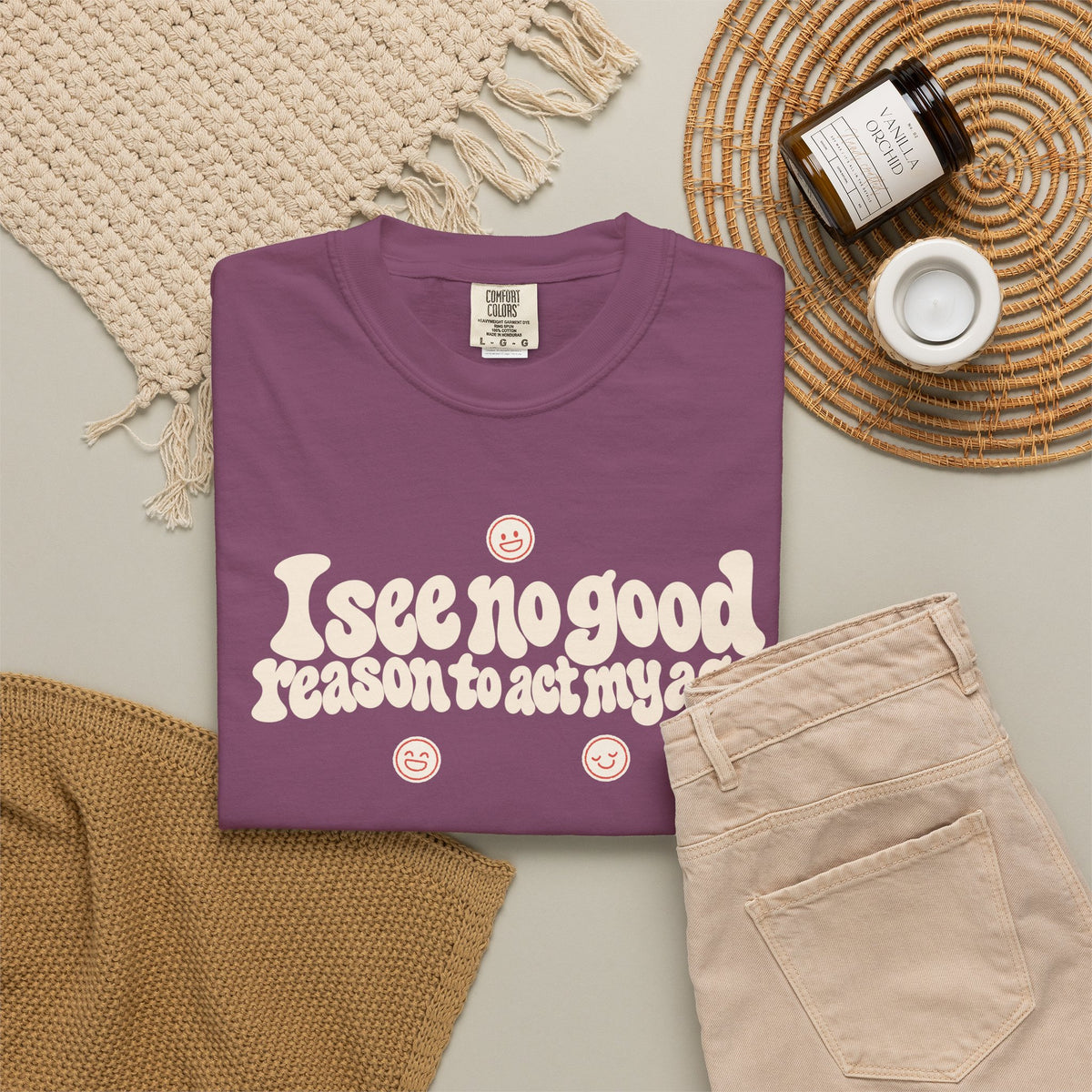 I See No Good Reason… | Funny Graphic Tee