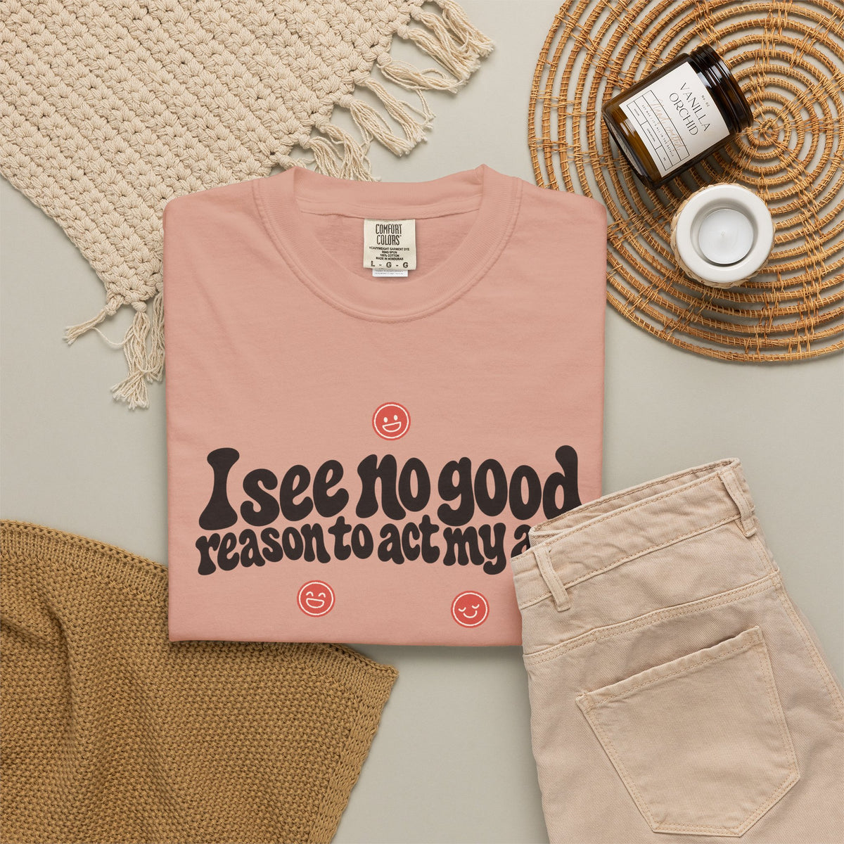 I See No Good Reason… | Funny Graphic Tee