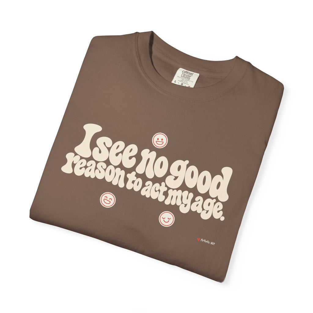 I See No Good Reason… | Funny Graphic Tee