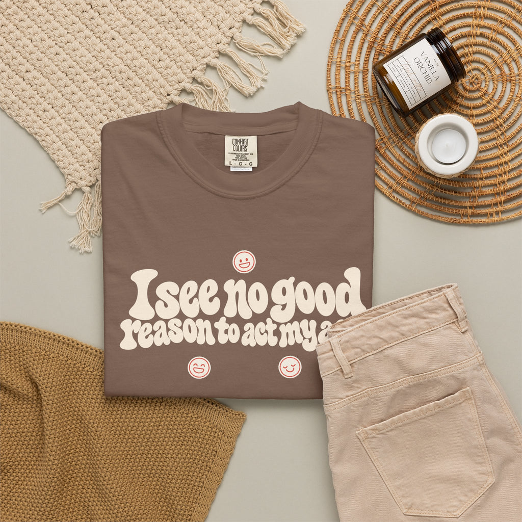I See No Good Reason… | Funny Graphic Tee