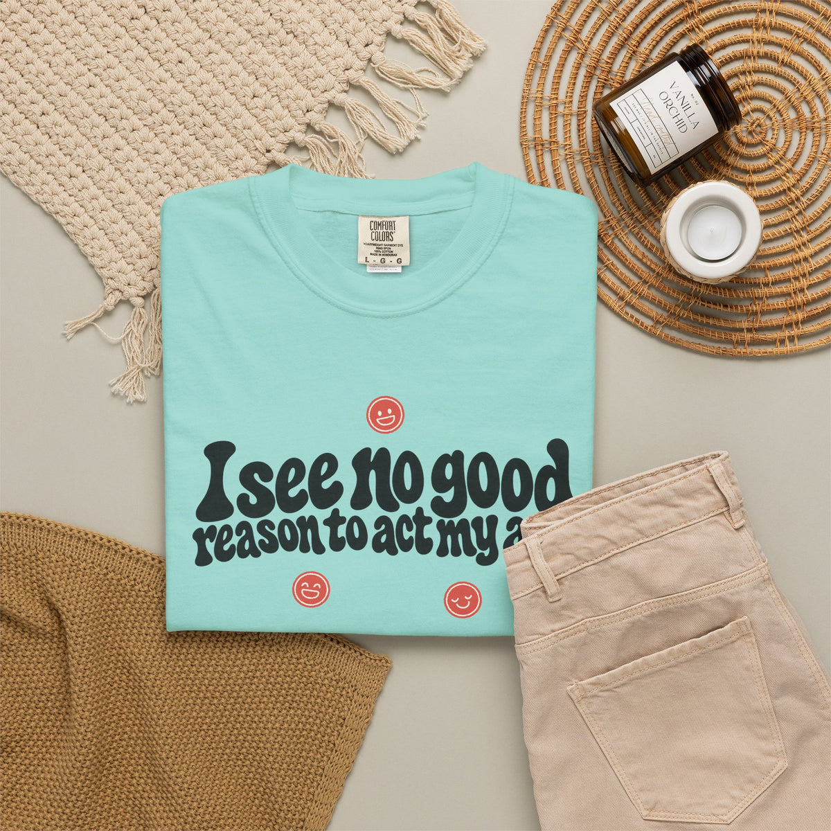 I See No Good Reason… | Funny Graphic Tee