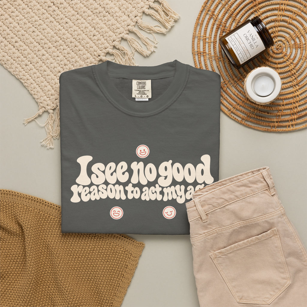 I See No Good Reason… | Funny Graphic Tee