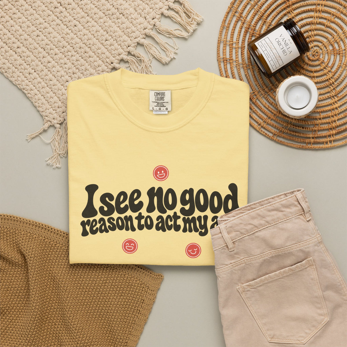 I See No Good Reason… | Funny Graphic Tee