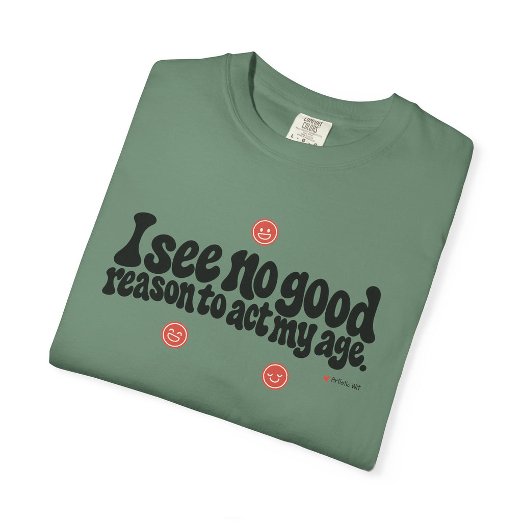 I See No Good Reason… | Funny Graphic Tee