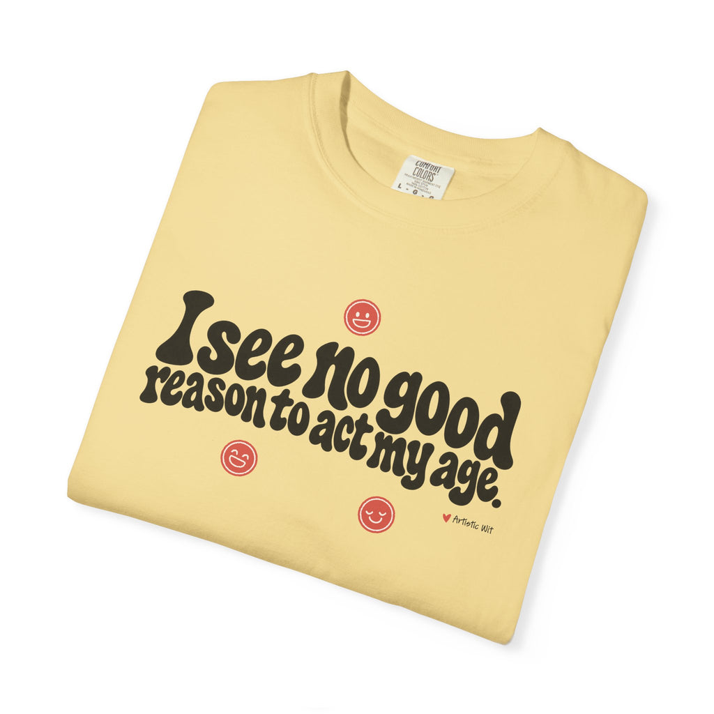 I See No Good Reason… | Funny Graphic Tee