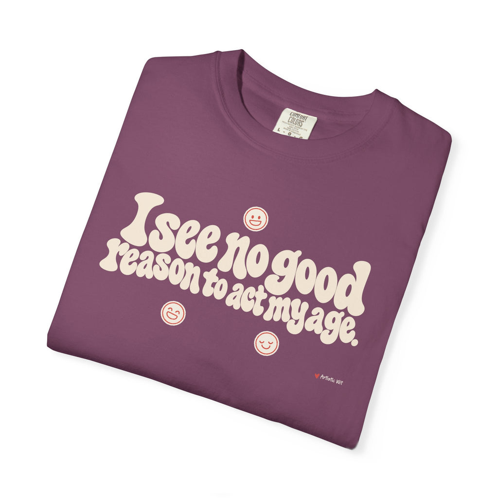 I See No Good Reason… | Funny Graphic Tee