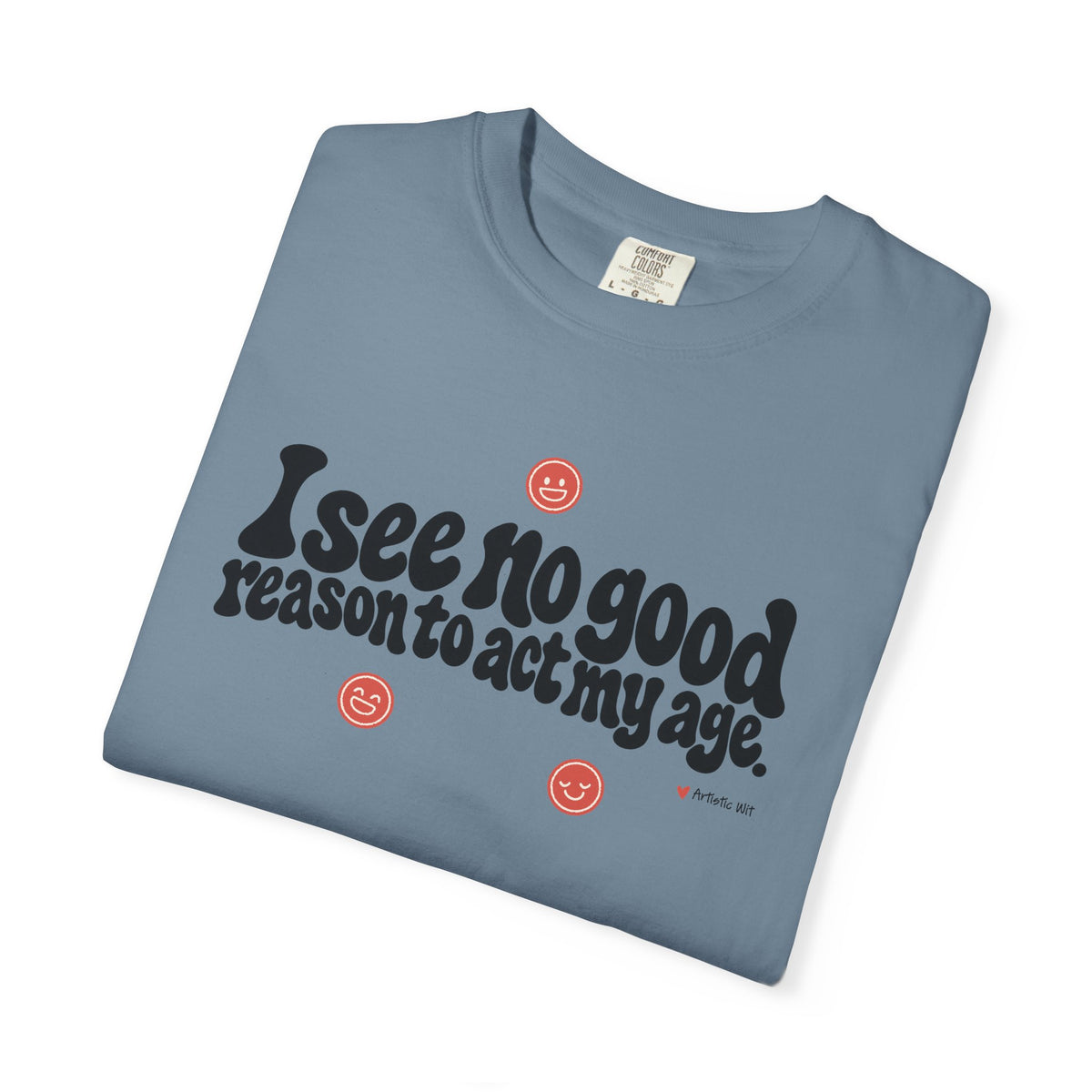 I See No Good Reason… | Funny Graphic Tee