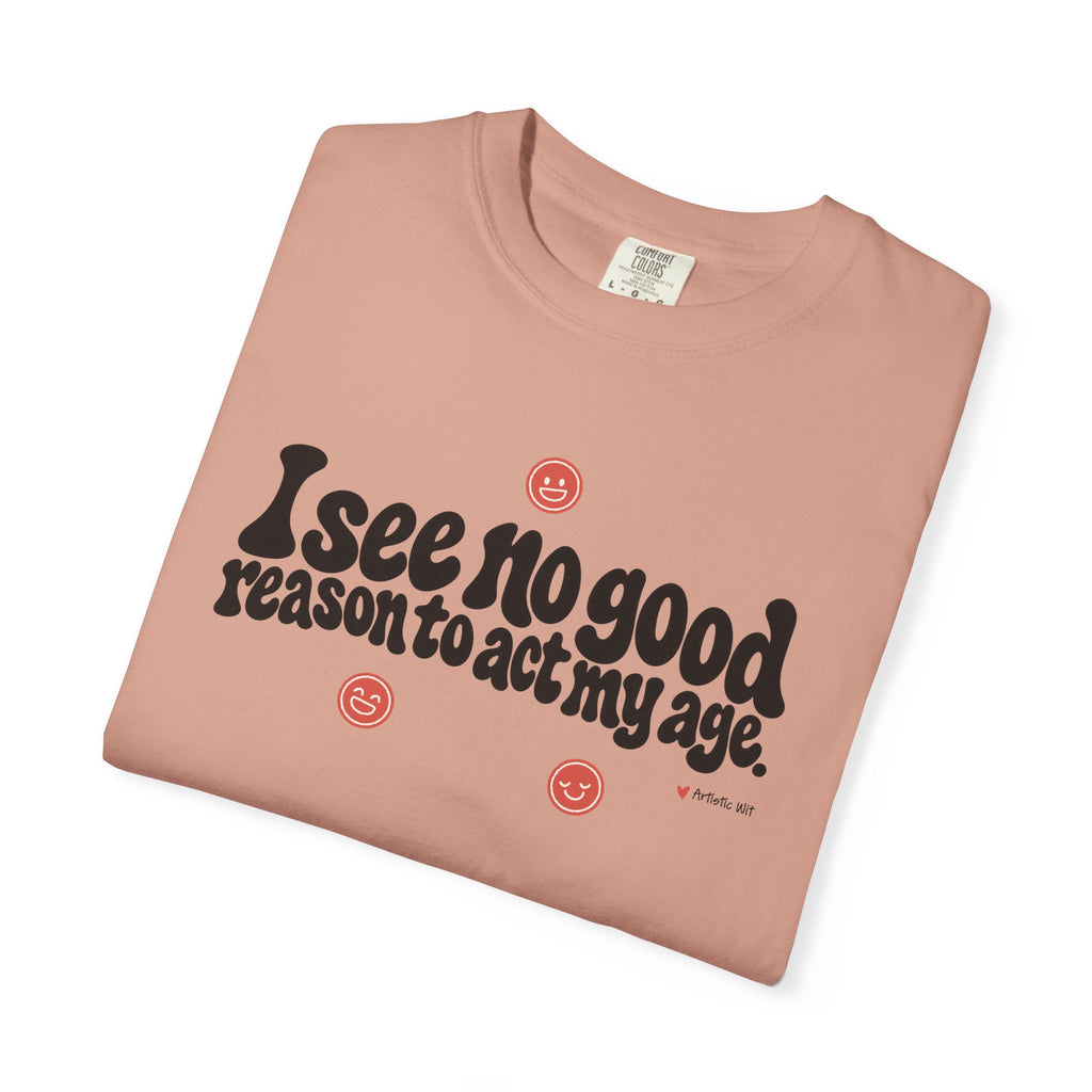 I See No Good Reason… | Funny Graphic Tee